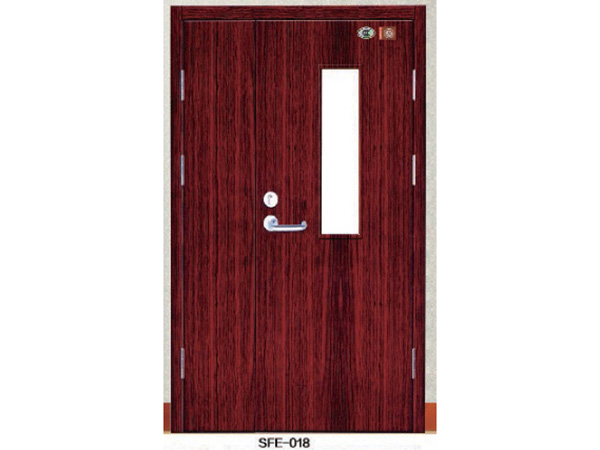 木质防火门安装